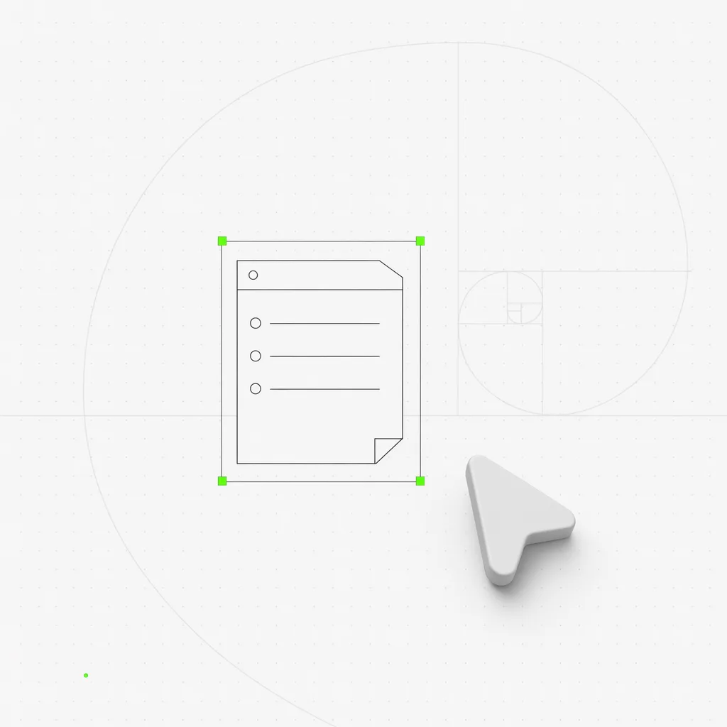 Eine einzelne reine Text-Skill-Karte mit beschriftetem Header und ein paar Zeilen, ausgewählt in einem grünen Rahmen auf einem fast weißen redaktionellen Grund
